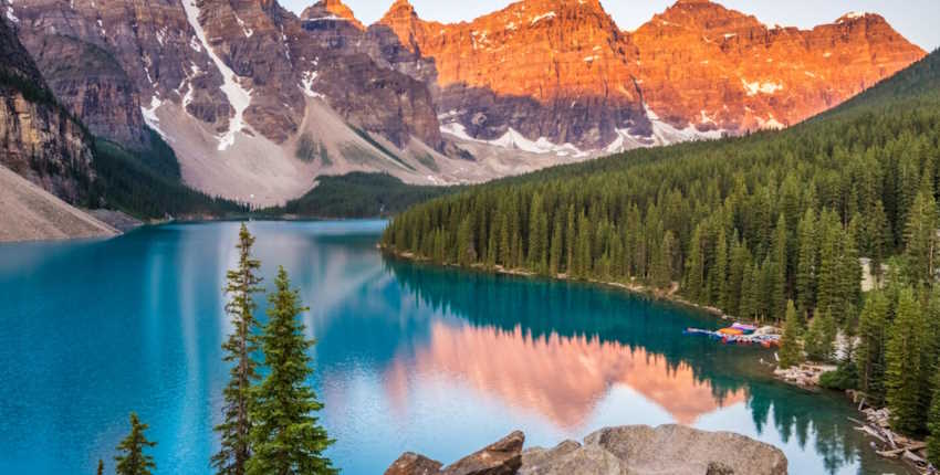 Top 10 Countries to Visit in October (Where To Go in 2025) 9 Best country to go in October - Banff National Park Canada