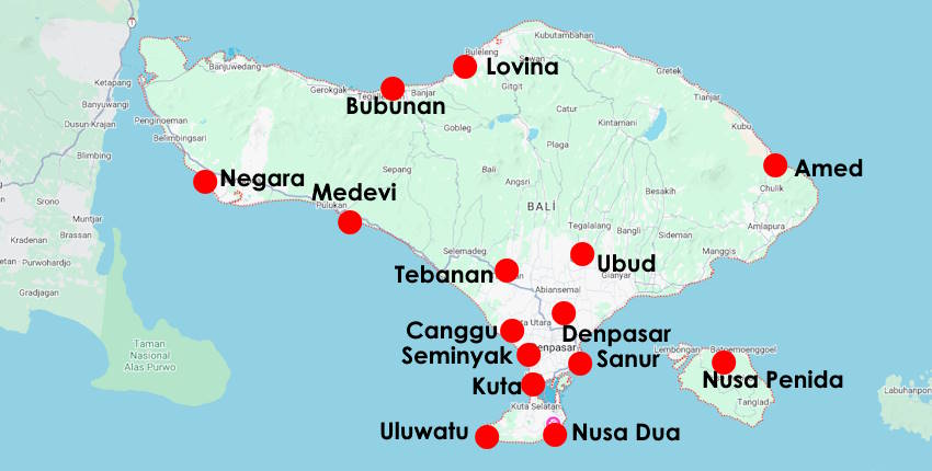 Bali Travel Guide - Best Bali Destination Places