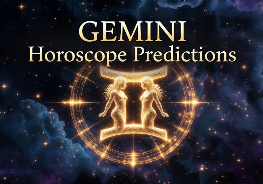 Gemini Horoscope Predictions (love, work, money, health, career)