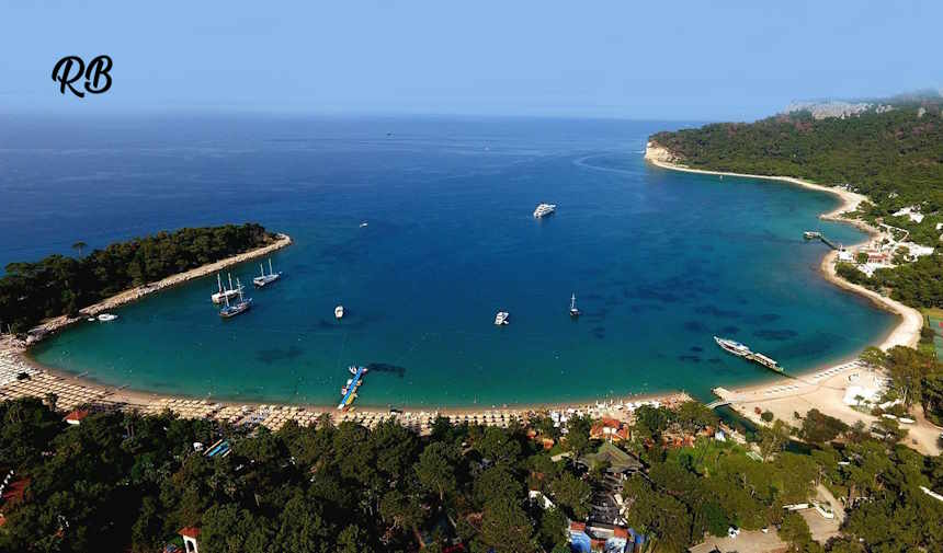 Best places to visit in Antalya Turkey list - Kemer Moonlight Beach