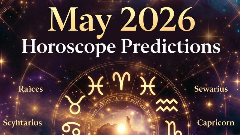 May Horoscope Predictions 2026 (love, work, money, health, career)