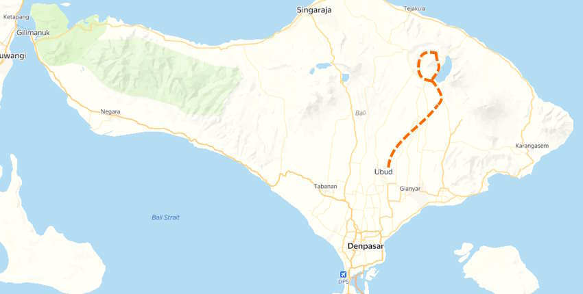 Understanding the Mount Batur Hike Distance