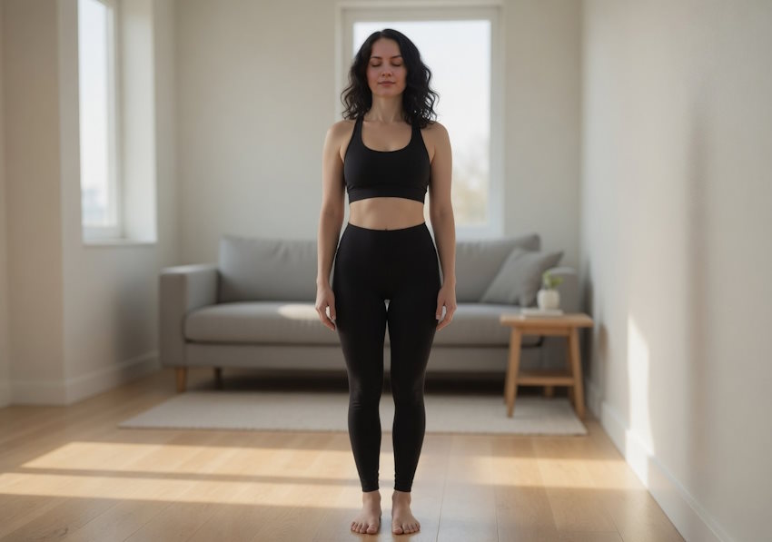 My Favorite 20-Minute Home Workout for Days I Don’t Feel Like Doing Anything 3 20-Minute Home Workout - Grounding Into Your Body (3 Minutes)