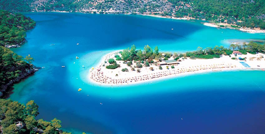 Best places to visit in Turkey list - Blue Lagoon Oludeniz