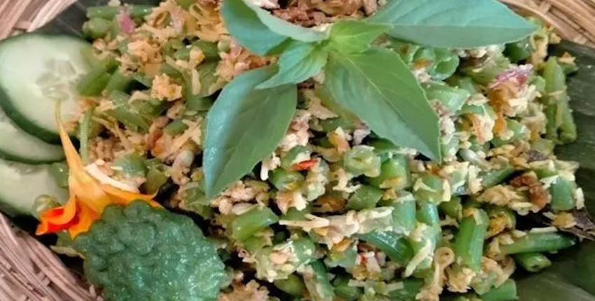 Traditional Balinese food - Lavar Balinese Salad